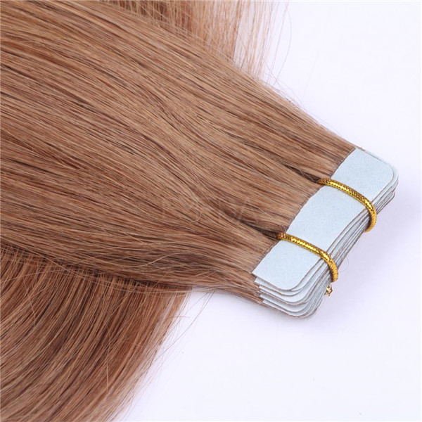 Wholesale human hair products tape in hair extensions YL263